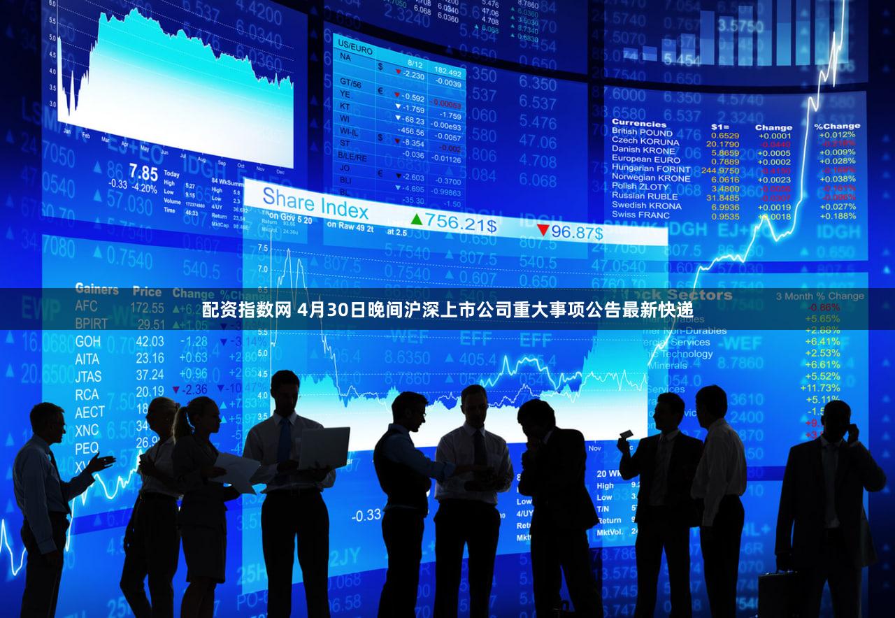配资指数网 4月30日晚间沪深上市公司重大事项公告最新快递