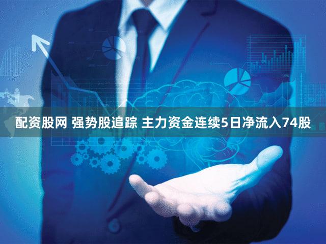 配资股网 强势股追踪 主力资金连续5日净流入74股