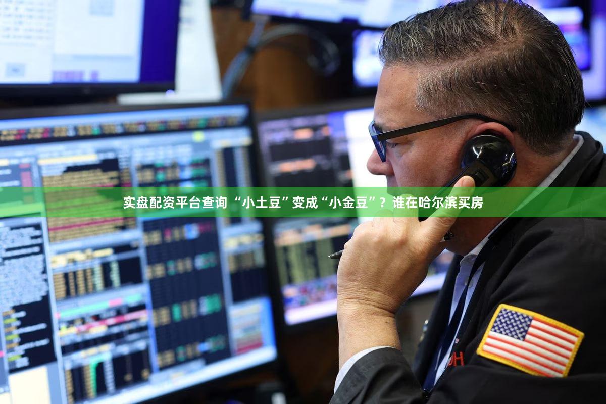 实盘配资平台查询 “小土豆”变成“小金豆”?谁在哈尔滨买房
