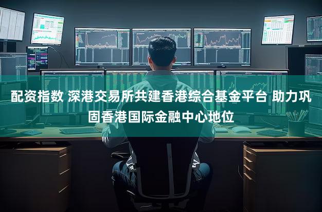 配资指数 深港交易所共建香港综合基金平台 助力巩固香港国际金融中心地位
