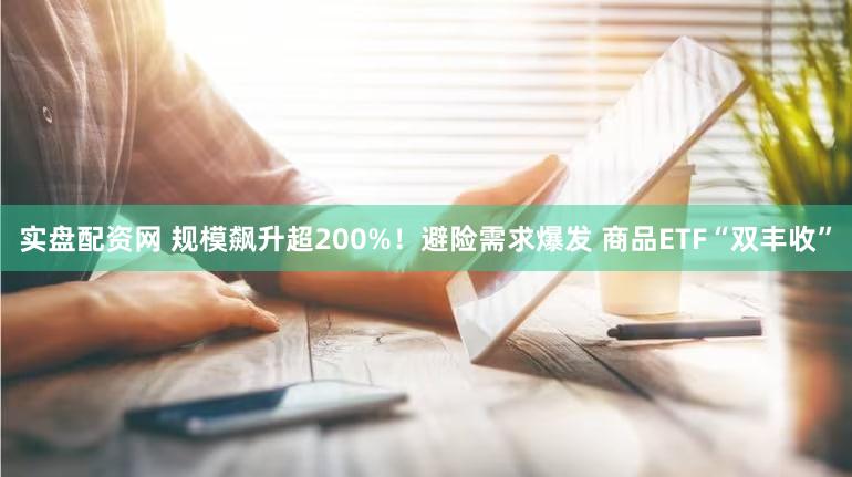实盘配资网 规模飙升超200%！避险需求爆发 商品ETF“双丰收”
